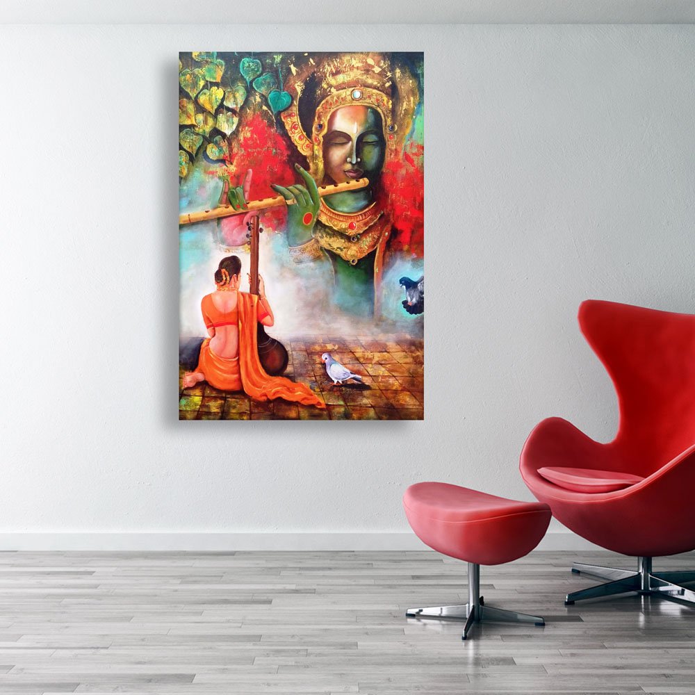 inep-b07clj7f92-unframed-abstract-krishna-canvas-painting-with-vibrant-colors-hanging-on-a-white-wall.jpg
